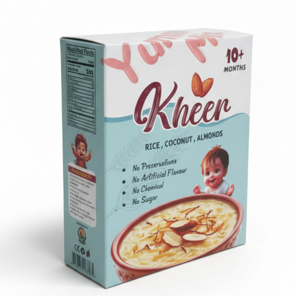 Natural Date Almond Rice Kheer Mix | Instant babies healthy kheer with Real Arabian Dates